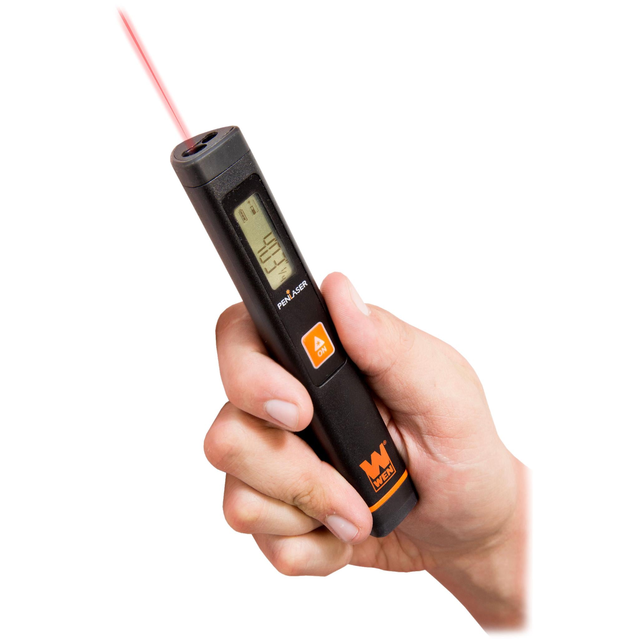 WEN, WEN 10110 Multi-Unit Pocket Laser Distance Measure with 32-Foot Range