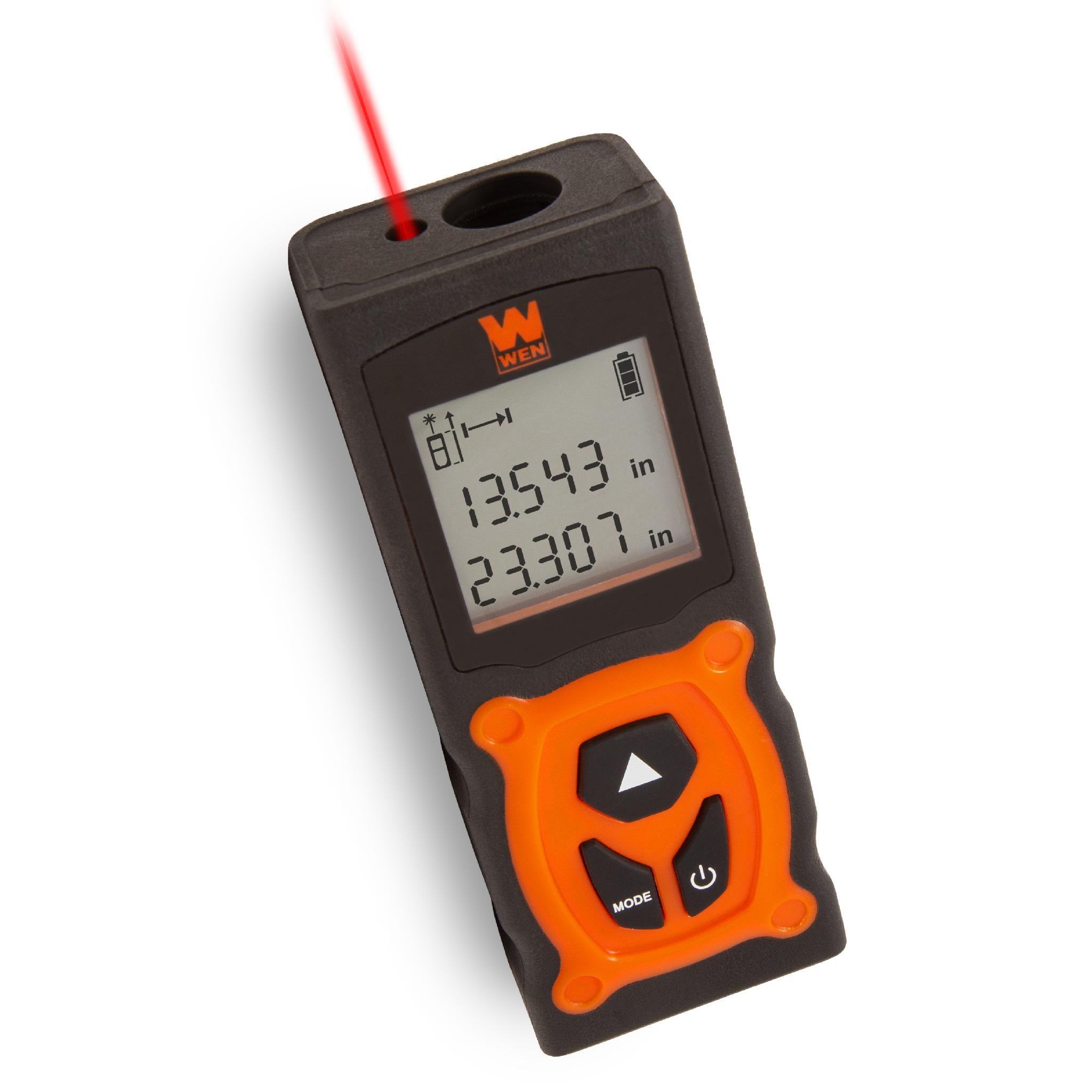 WEN, WEN 10130 130-Feet Laser Distance Measure with Backlit Screen