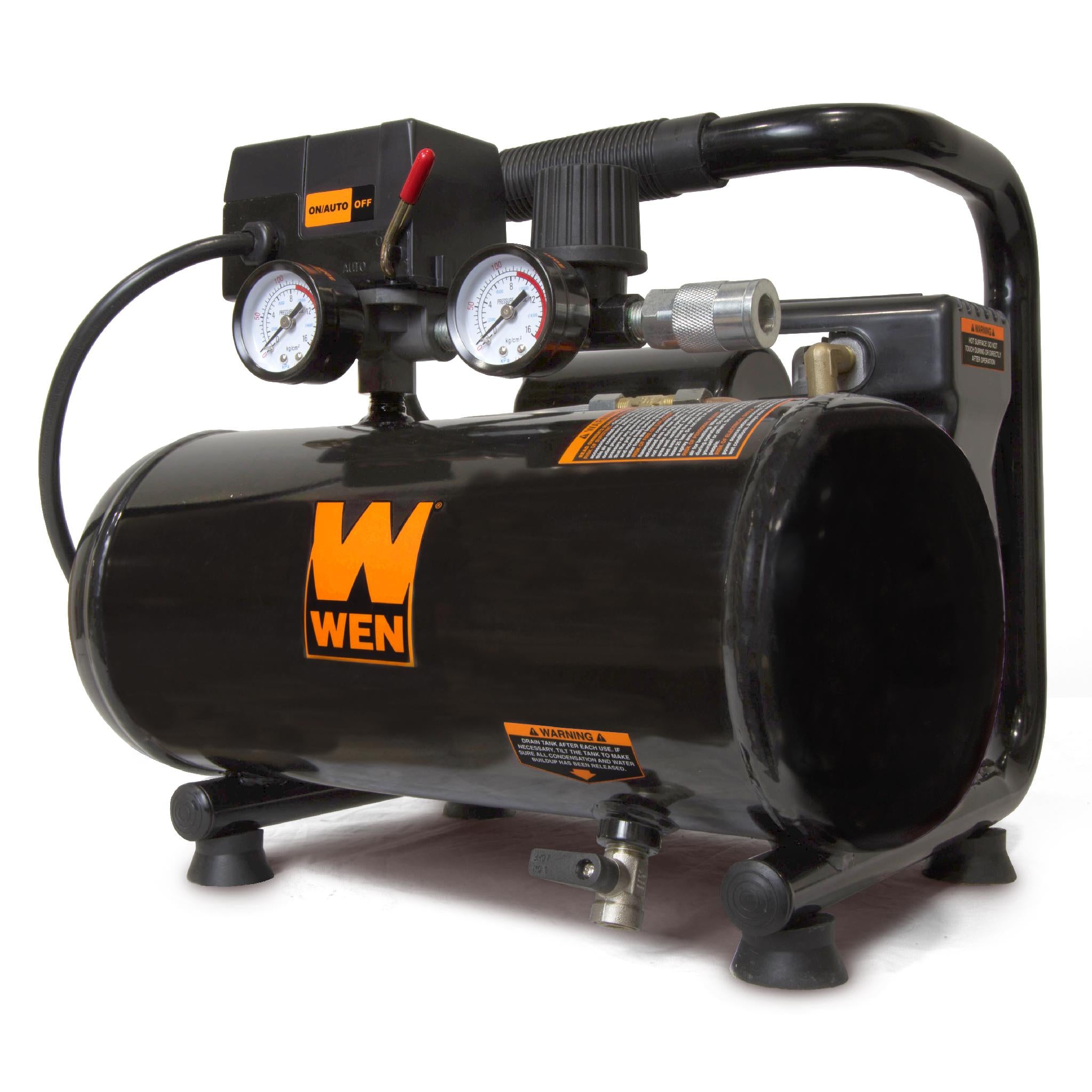 WEN, WEN 2281 1-Gallon Oil-Free Horizontal Portable Air Compressor