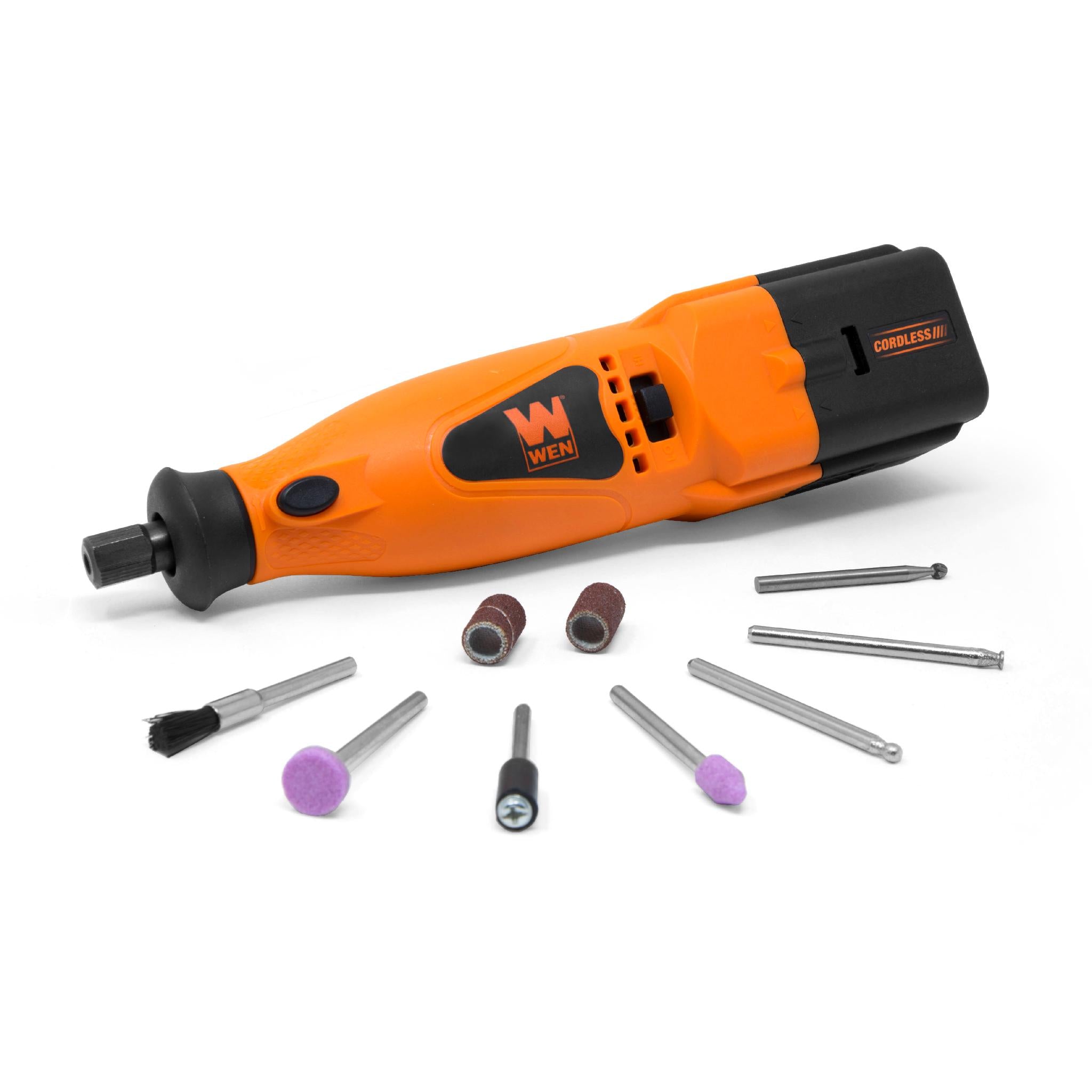 WEN, WEN 23006 Two-Speed Cordless Rotary Tool Kit with 10-Piece Accessory Set