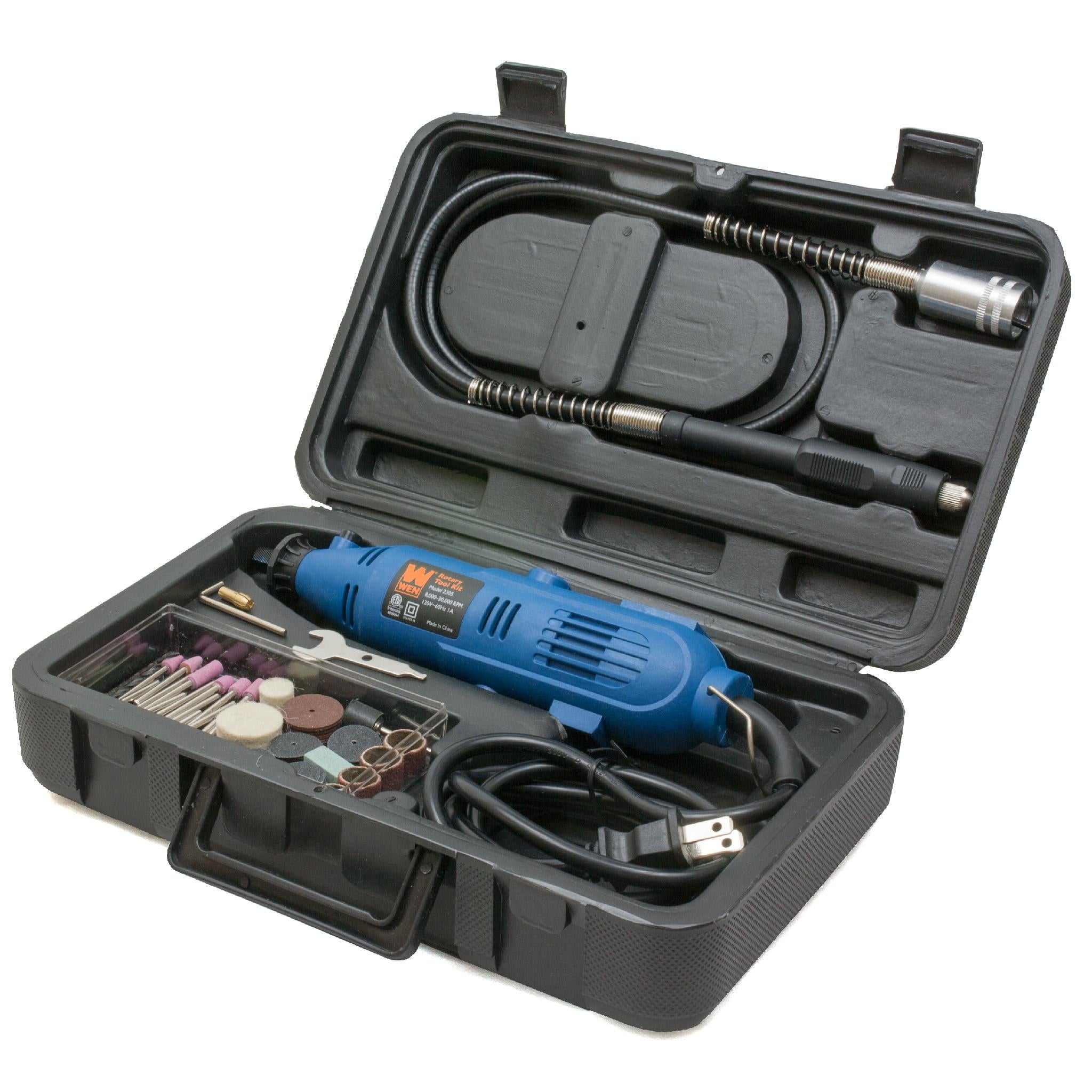 WEN, WEN 2305 Rotary Tool Kit with Flex Shaft