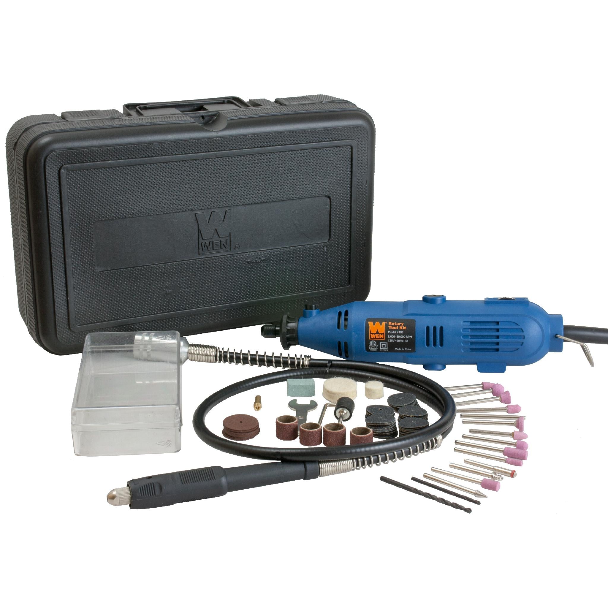 WEN, WEN 2305 Rotary Tool Kit with Flex Shaft