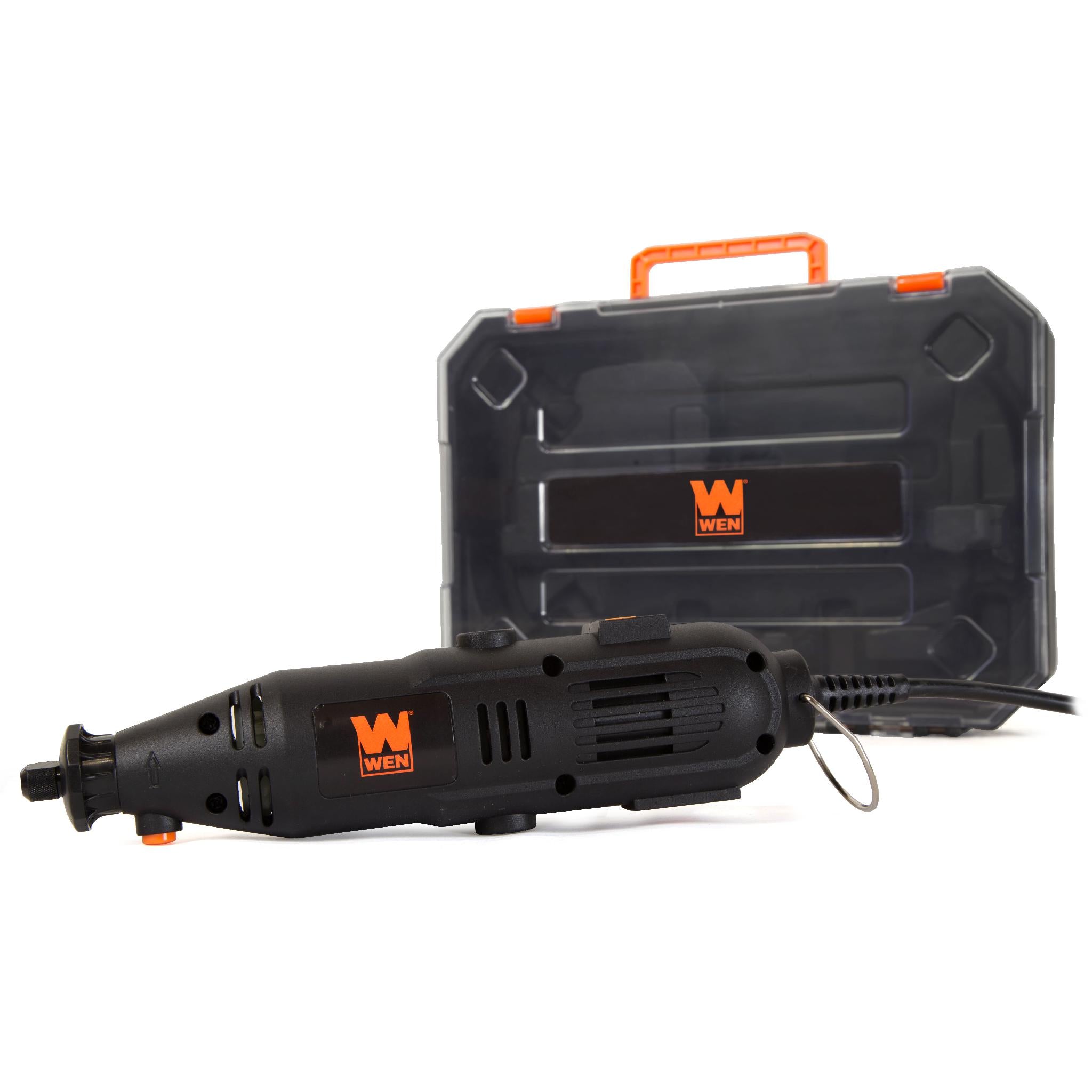 WEN, WEN 23103 1-Amp Variable Speed Rotary Tool with 100+ Accessories, Carrying Case and Flex Shaft