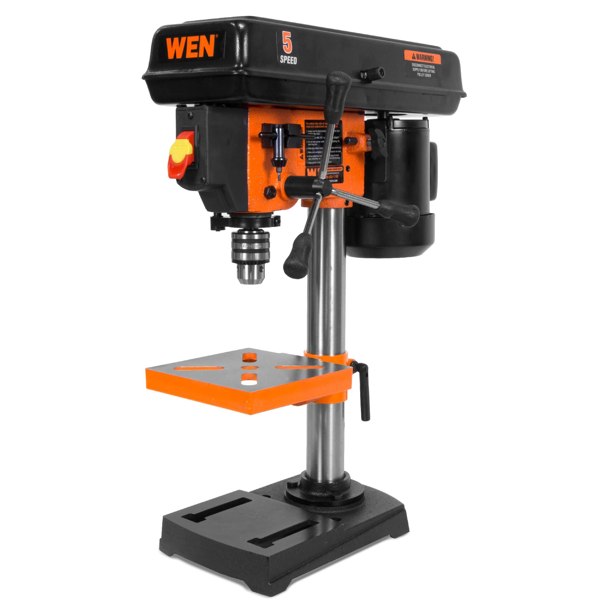 WEN, WEN 4206T 2.3-Amp 8-Inch 5-Speed Cast Iron Benchtop Drill Press