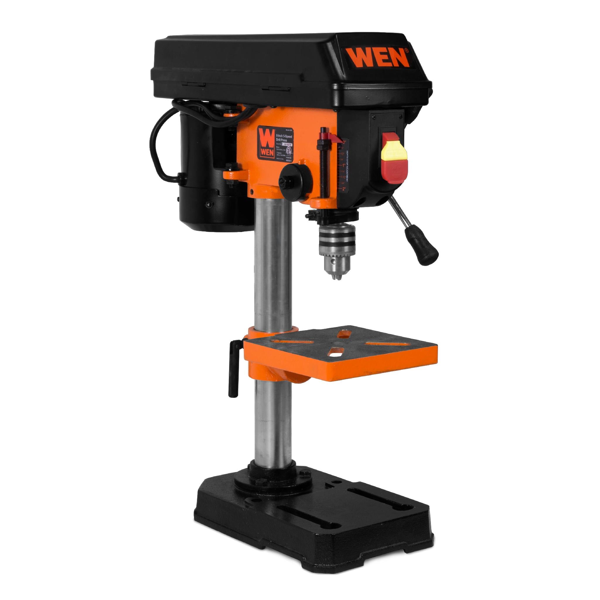 WEN, WEN 4208T 2.3-Amp 8-Inch 5-Speed Cast Iron Benchtop Drill Press