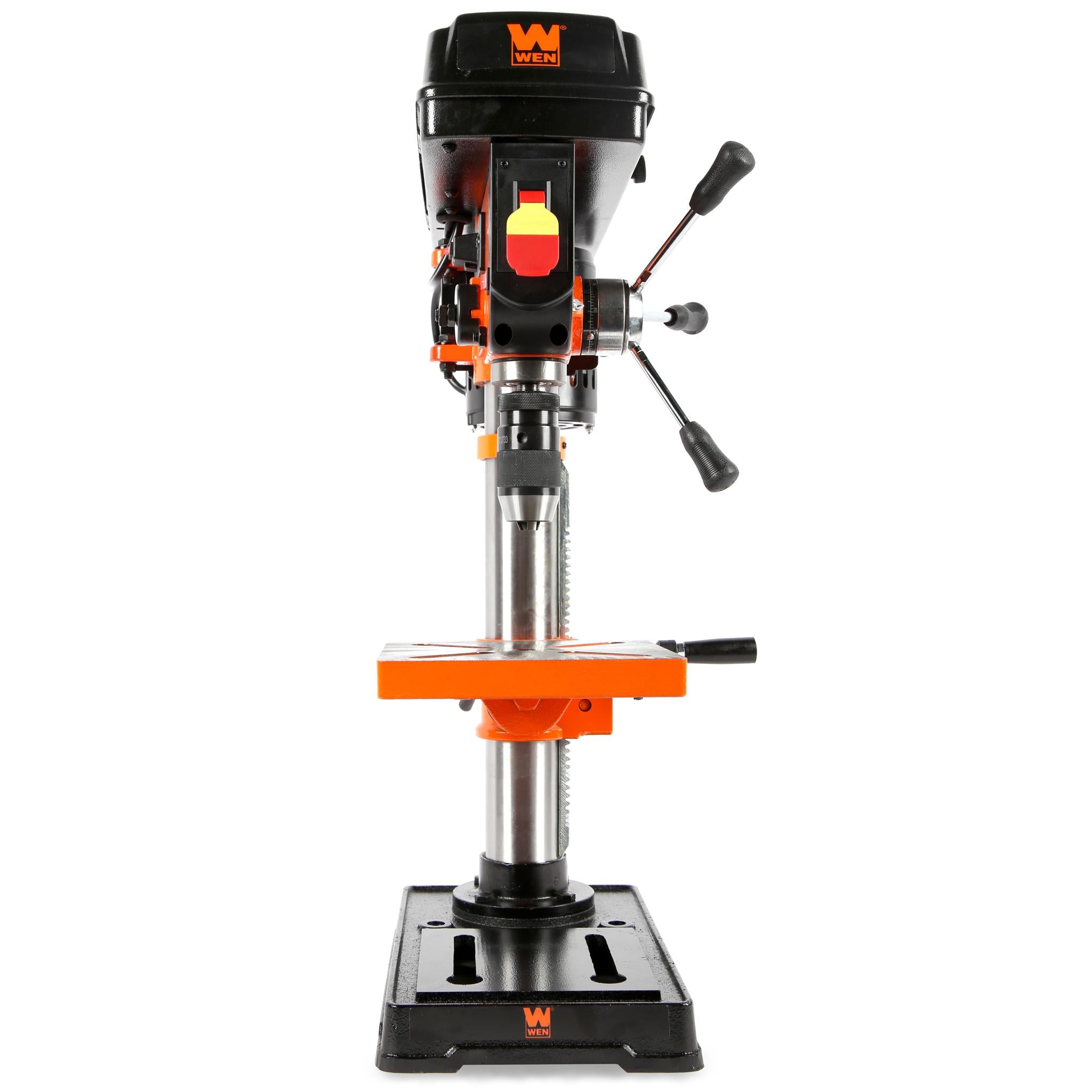 WEN, WEN 4211 3.2-Amp 10-Inch 5-Speed Cast Iron Benchtop Drill Press with Laser and Keyless Chuck