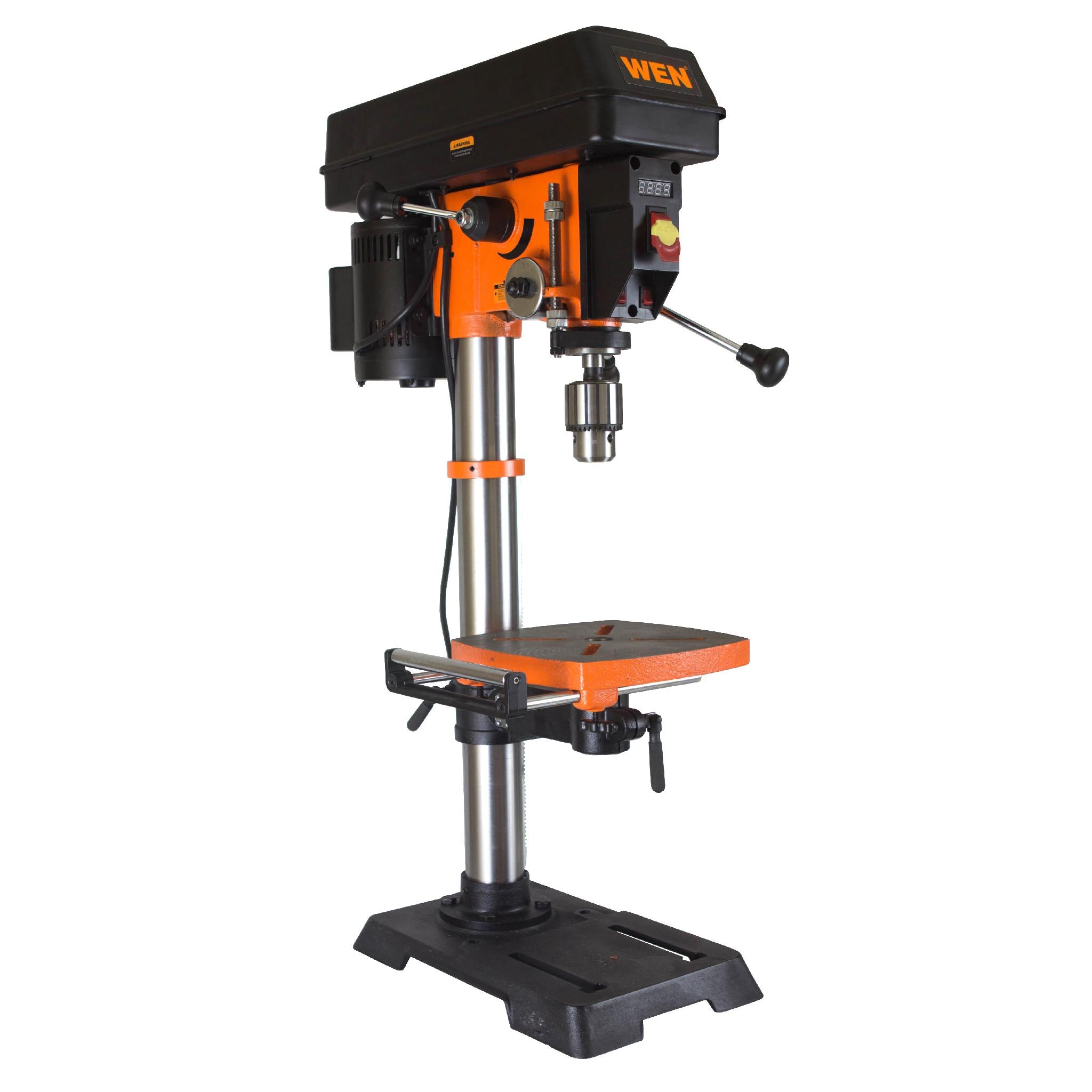 WEN, WEN 4214T 5-Amp 12-Inch Variable Speed Cast Iron Benchtop Drill Press with Laser and Work Light