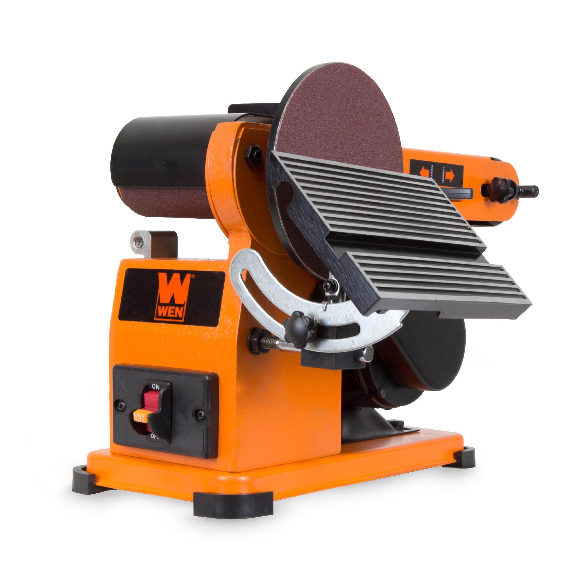 WEN, WEN 6500T 4 x 36-Inch Belt and 6-Inch Disc Sander with Steel Base